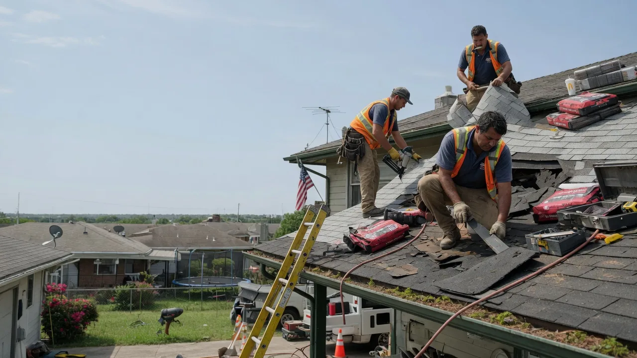 Roof Repair in Weleetka, OK near me